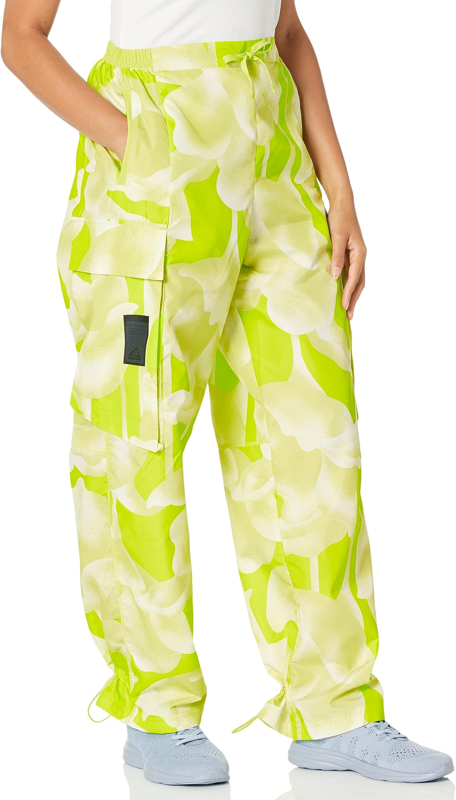 adidas lime green pants