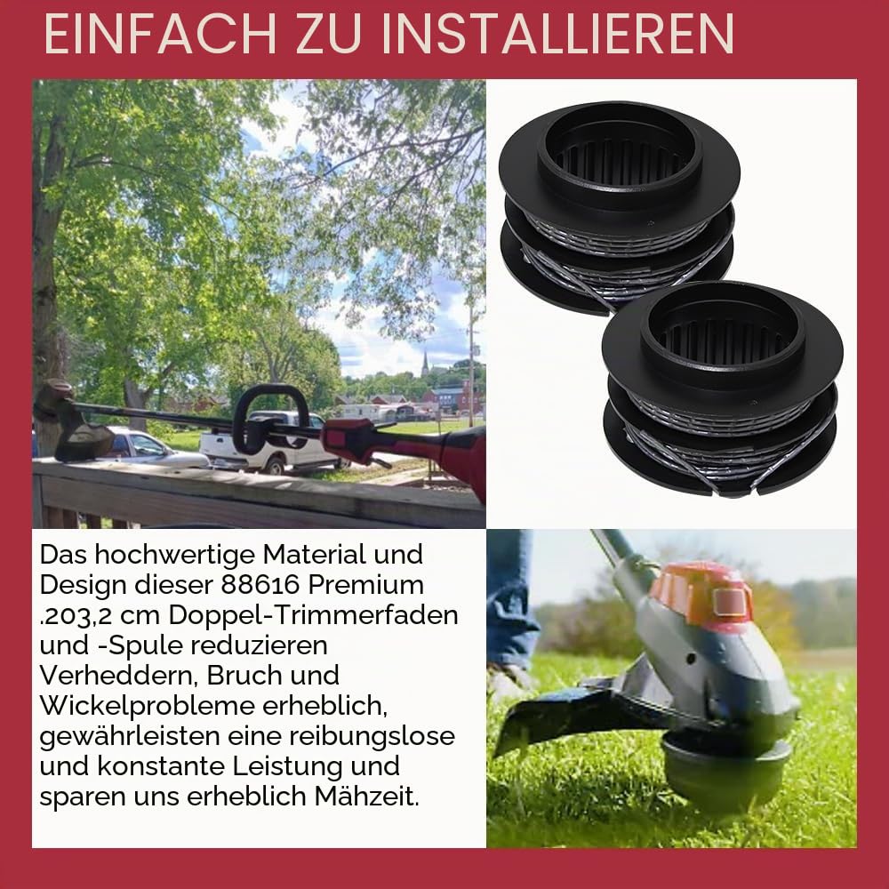 T25 Ersatzspule für Husqvarna 122C 128LD 128LX 128R Rasentrimmer