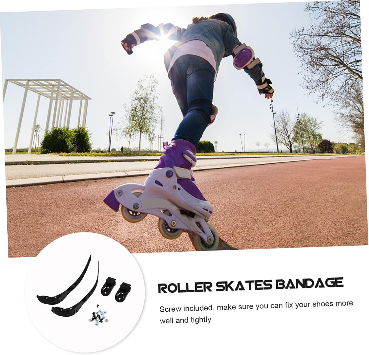 SUPVOX Skate Laces Bolts er Skate Accessories er Skate Shoes er for Ice Skate Bag Inline Skates er Skate Straps