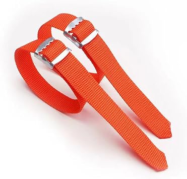 Tree Climbing Spikes, Adjustable Electrician Pole Climbing Shoes with Stainless Steel Claws, Non-Slip Tree Climbing Gear for Fruit Picking and Jungle Survival, Heavy Duty Pole Climbing Tool Set
