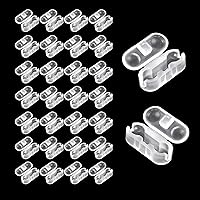 Vista 1 de Paquete de 30 conectores de cadena de bola, varios conectores de cadena de cuentas enrollables, clips de conector de cadena de bola para persianas