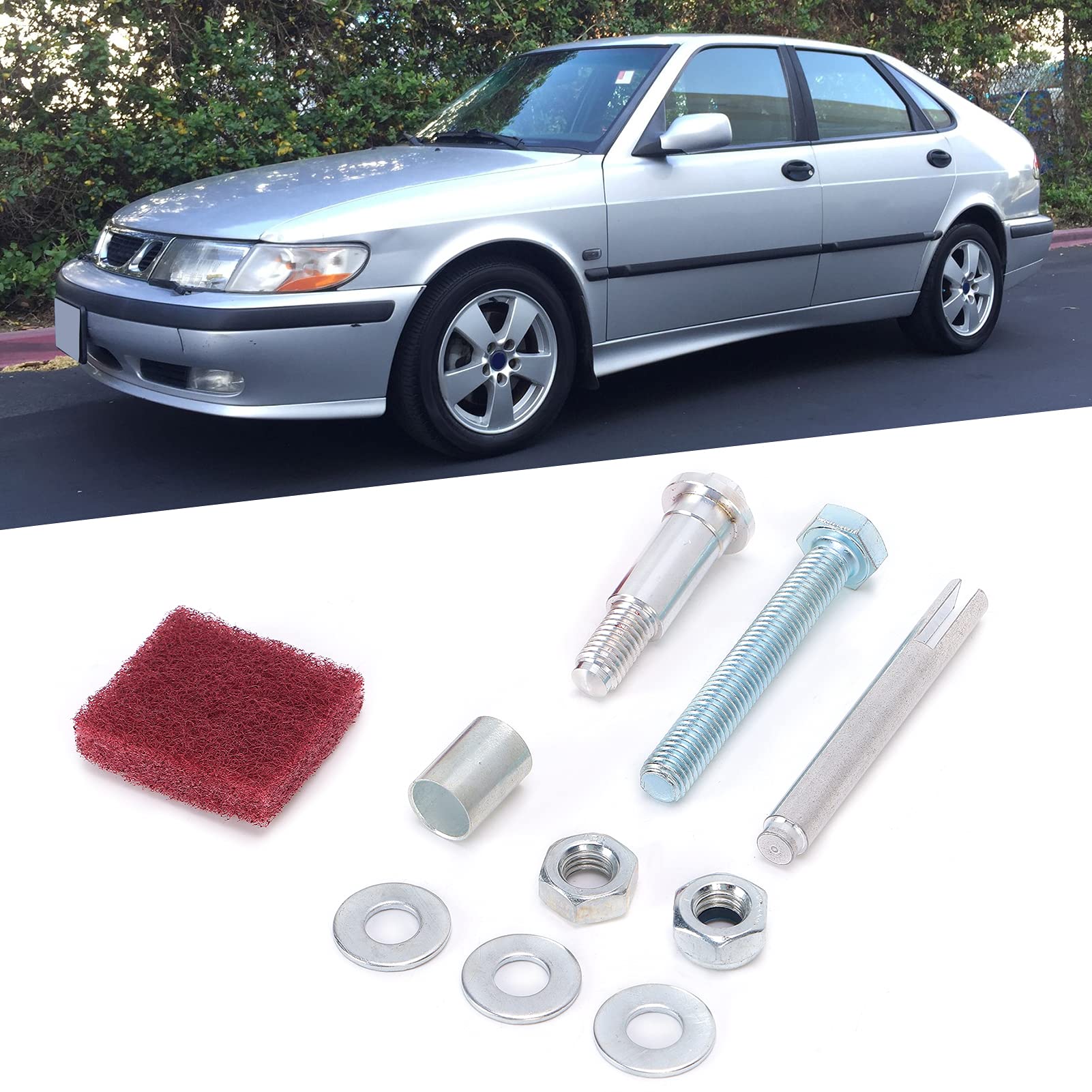 Kit di riparazione della torretta della torre dell'ingranaggio, Qiilu 55556311 Kit di Riparazione Torretta Torretta Ingranaggi 55354731 Sostituzione Accessori per Saab 9-3 2002 in Poi