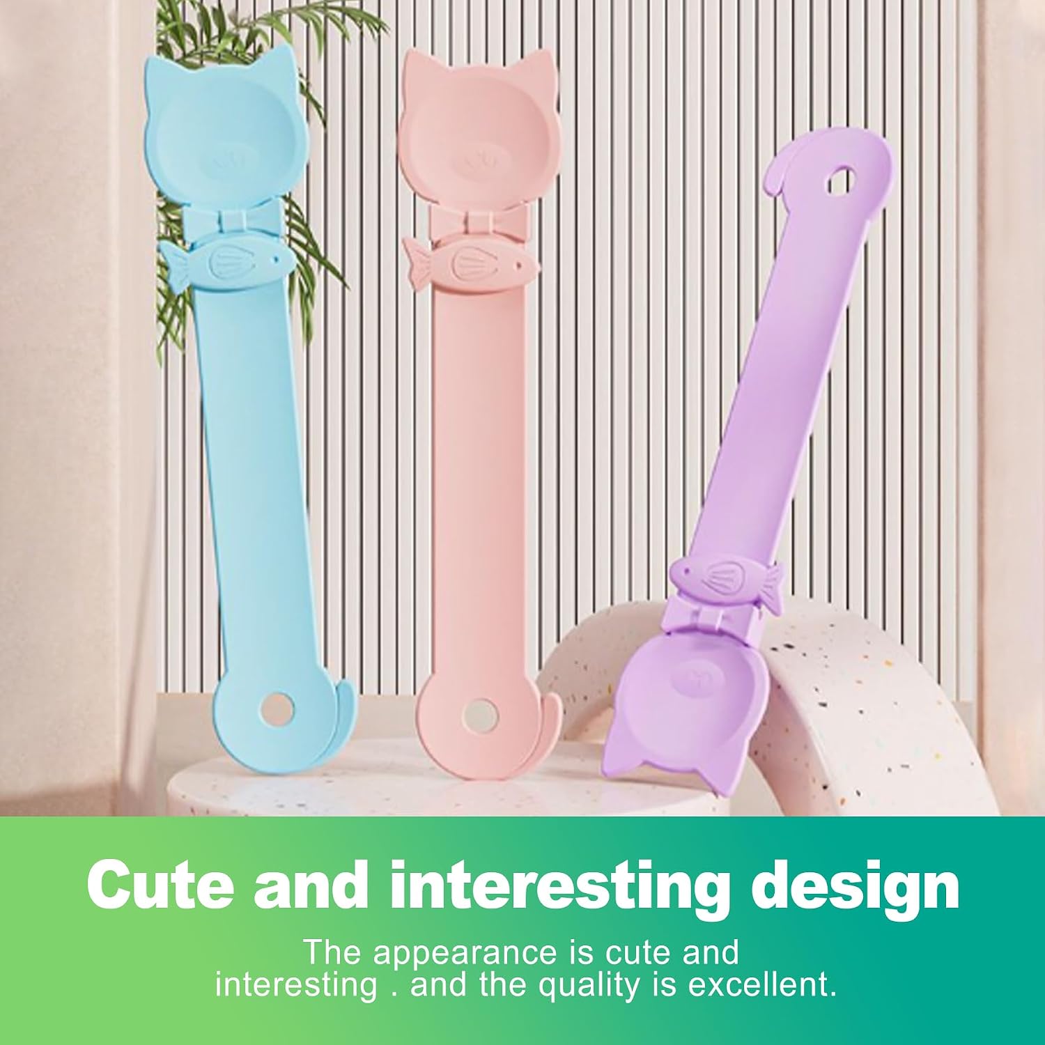slaixiu 3 Pack Cat Treat Spoon Squeeze - Soft Food Feeder Spoon & Lickable Treat Strip Tool for Cats, Multi-Function Cat Spoons & Treat Dispenser image 5