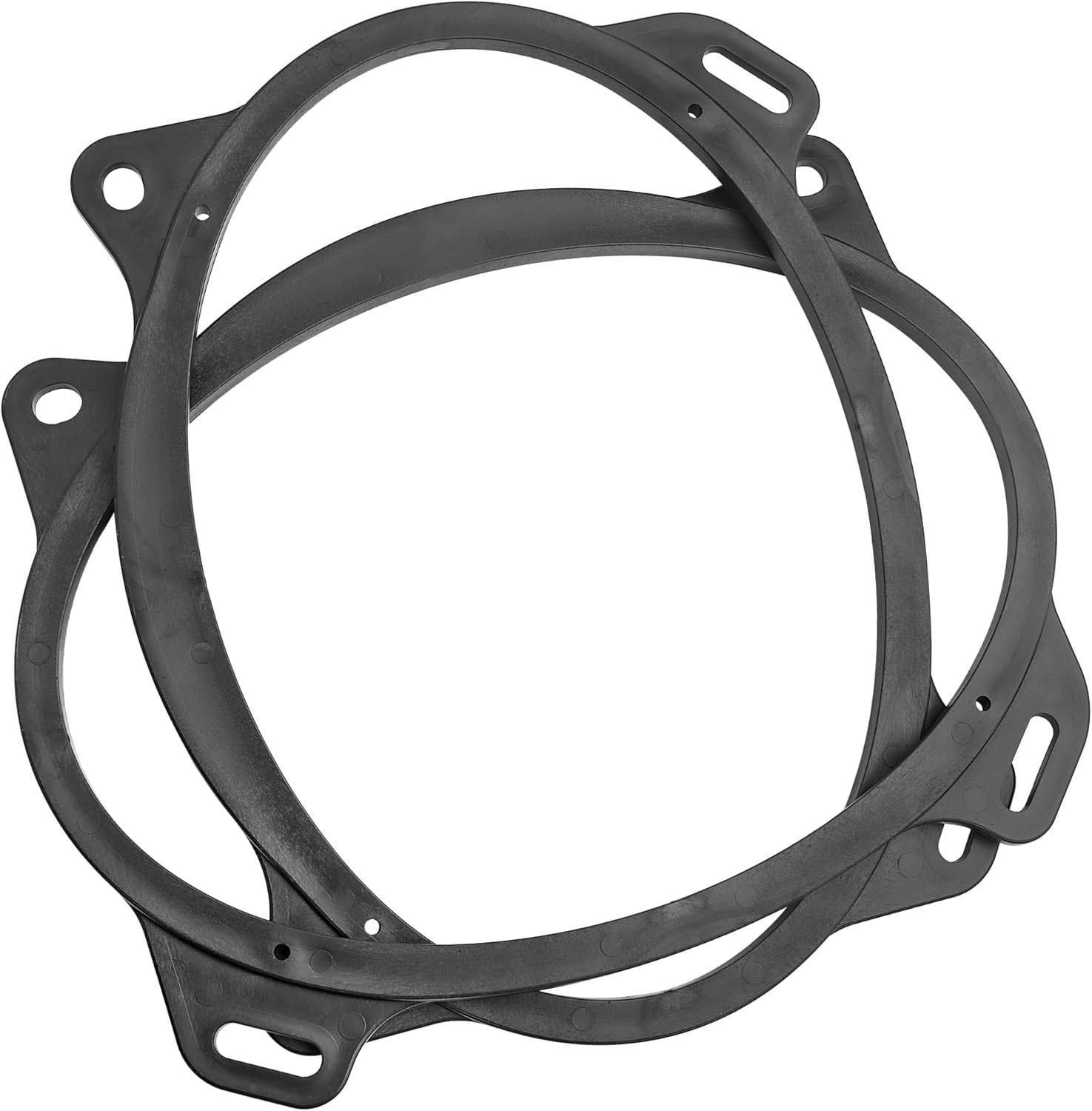 NuIth 6x9 inch Rear Deck Speaker Adapter Spacer Ring for Toyota Camry/Corolla/Yaris 2002-2013 Install Aftermarket Radio Speaker Mounting Bracket