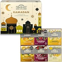 Ahmad Tea - Ramadan Gift Box, 60 Teabags, Herbal Assorted Selection (Herbal)