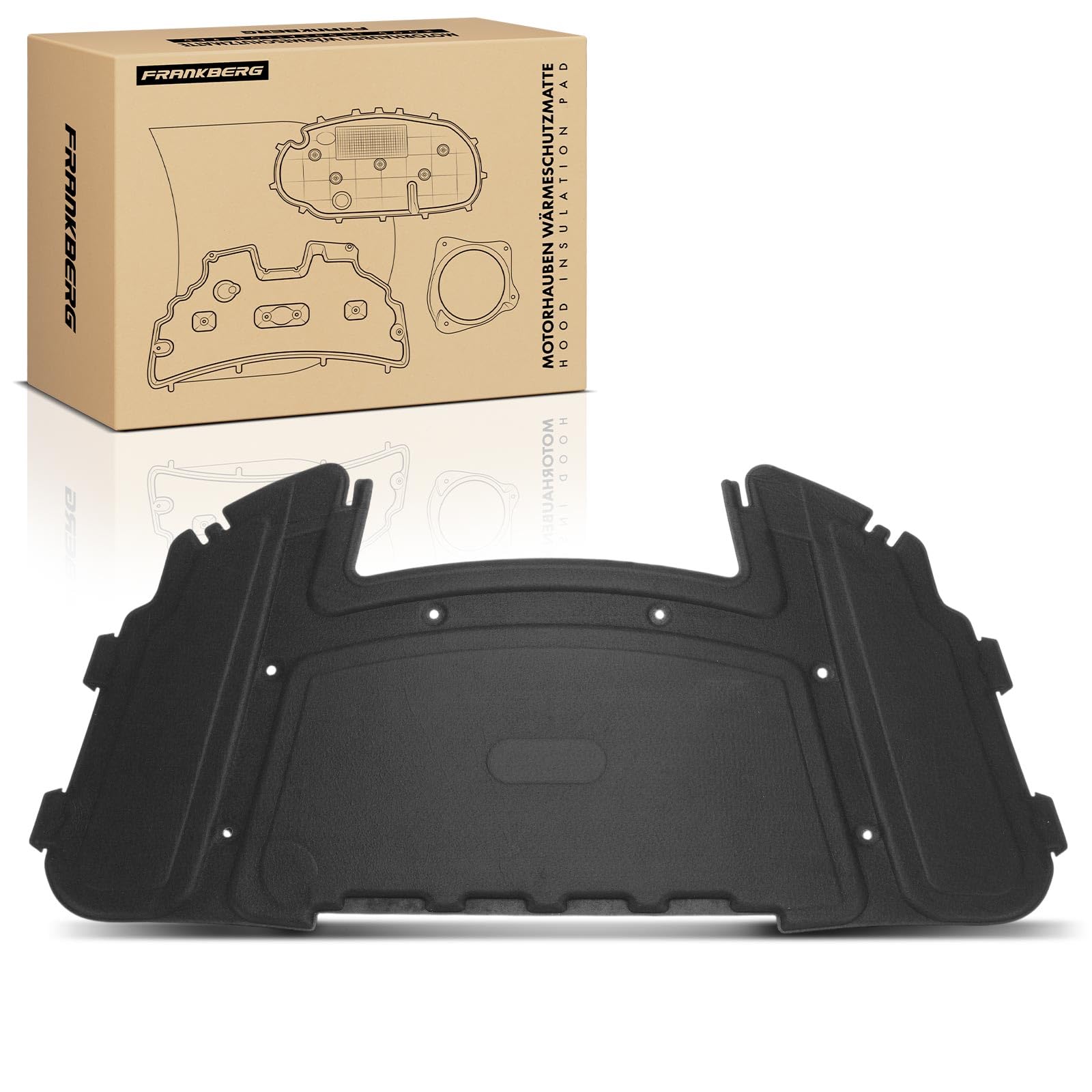 Frankberg Isolamento del vano Motore Cofano Motore Compatibile con Touring E91 E90 Serie 3 Cabriolet E93 Serie 3 Coupé E92 Replace# 51487059260