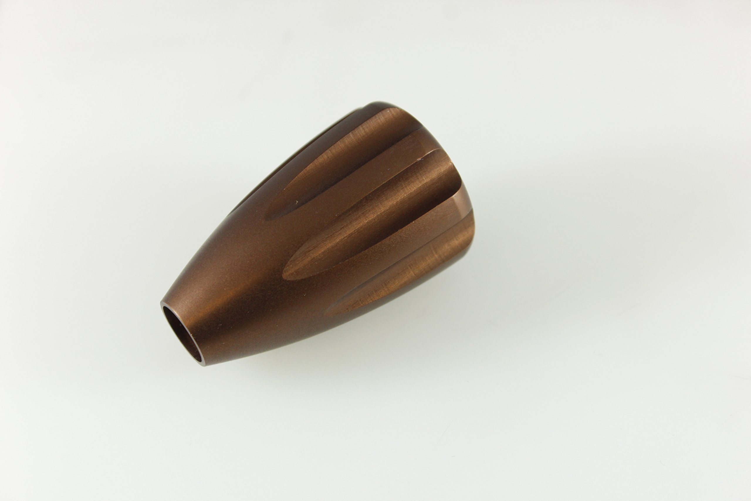 Pure-Precision OG Fluted Tactical Bolt Knob, Burnt Bronze