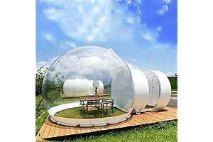 Inflatable Tent Cabin: Spacious Transparent Bubble Tent for Unforgettable Outdoor Adventures