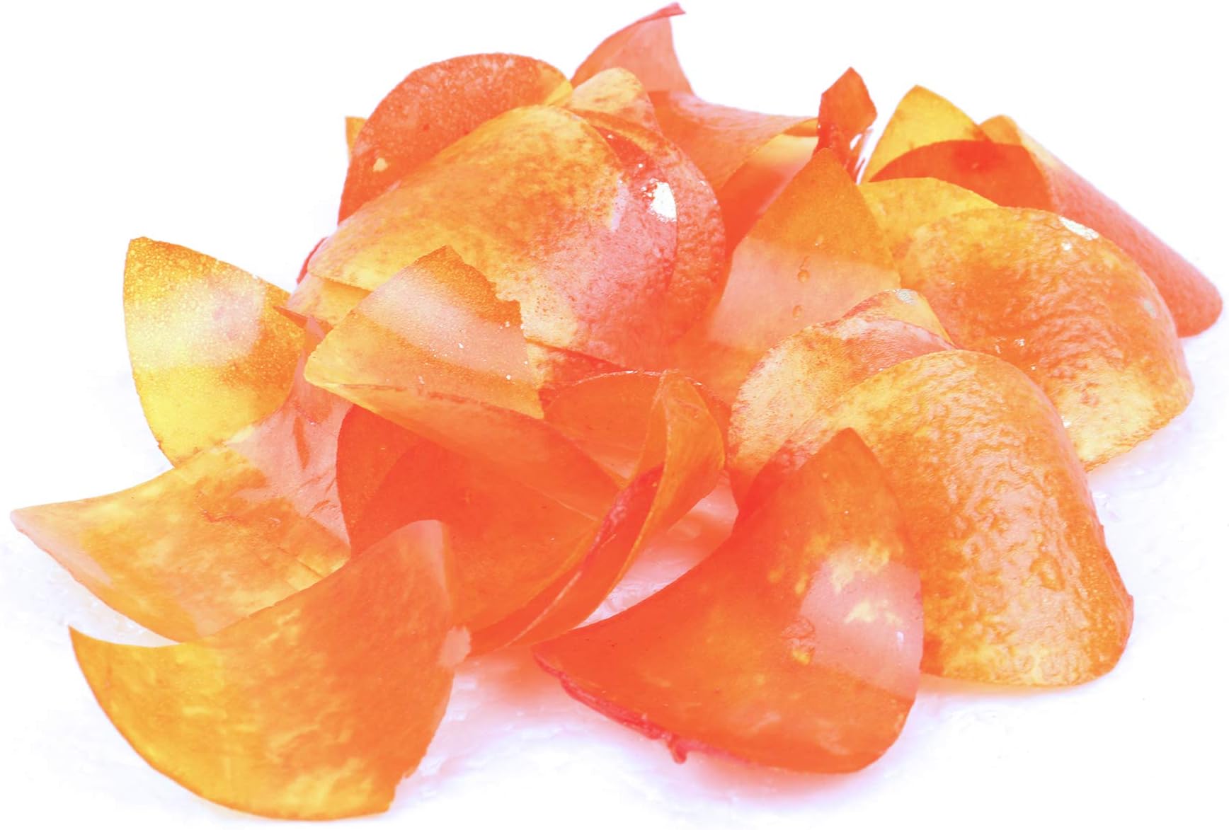 Crystal Candy Burnt-Orange-&-Yellow Edible Petals - Colorful Edible Flowers Petal for Cakes, Cupcakes, and Cake Decorations - Suitable for All Cakes and Baked Goods - 1 Jar of 6 Grams, 40 Petals
