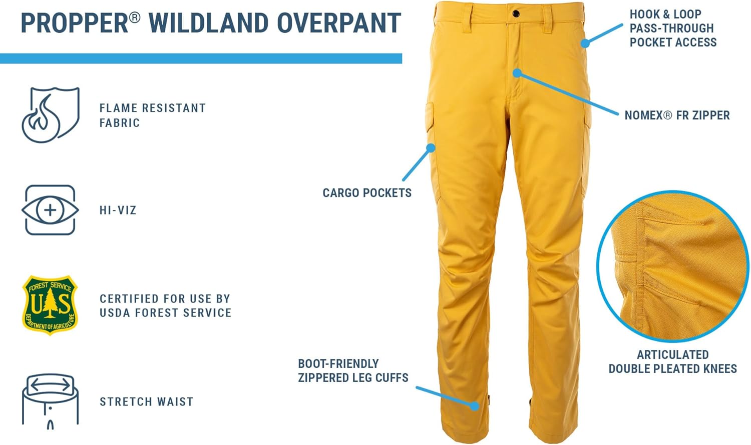 Propper Mens Wildland Men's Overpant - Image 5