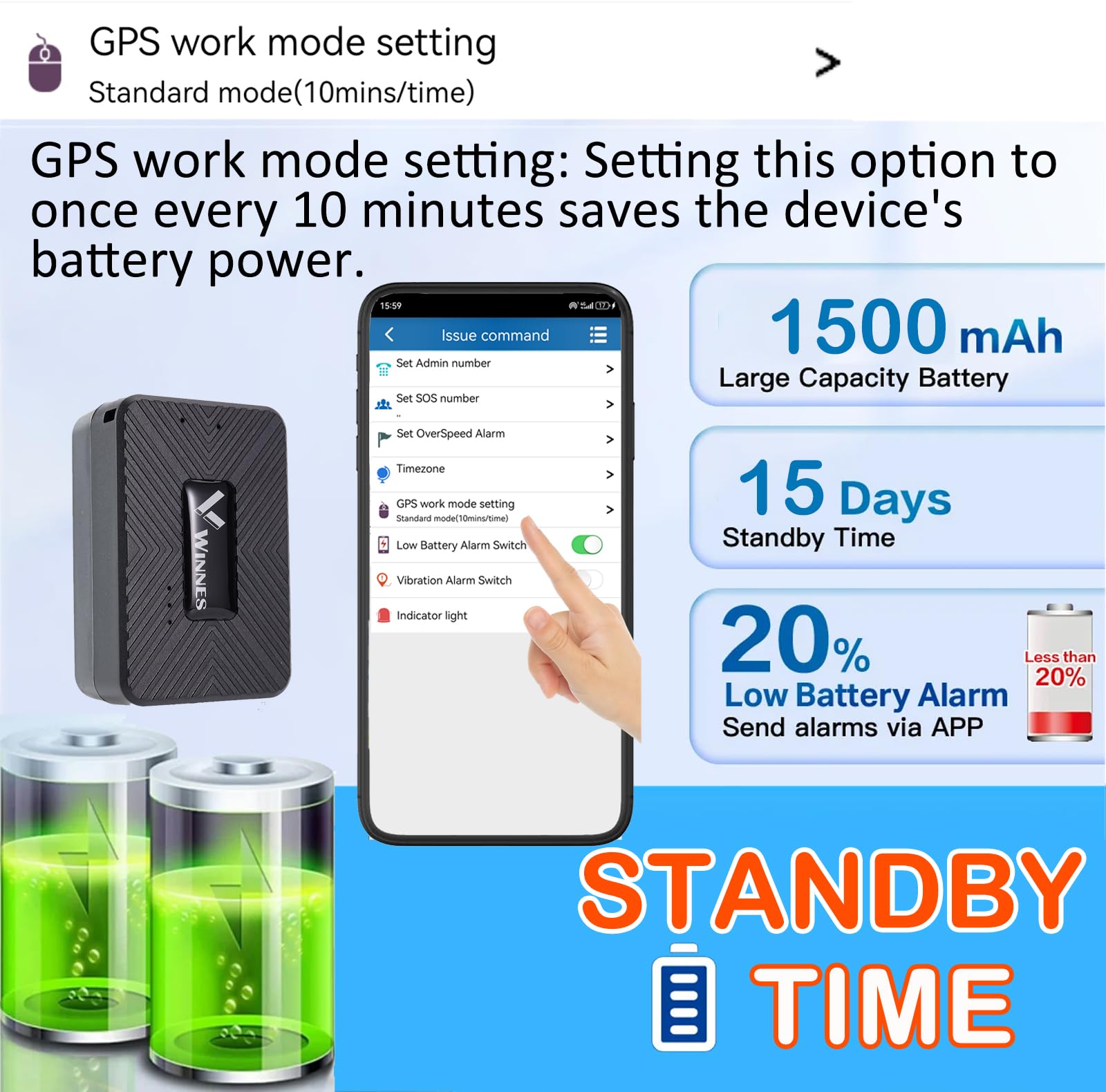 Mini Tracker 4G Kleiner GPS Tracker Ohne ABO Wasserdicht Eingebaute Batterie 1500mAh TK913 GPS für Auto Kind Fahrzeug Gerät Motorrad mit Online Real Time Tracking Software