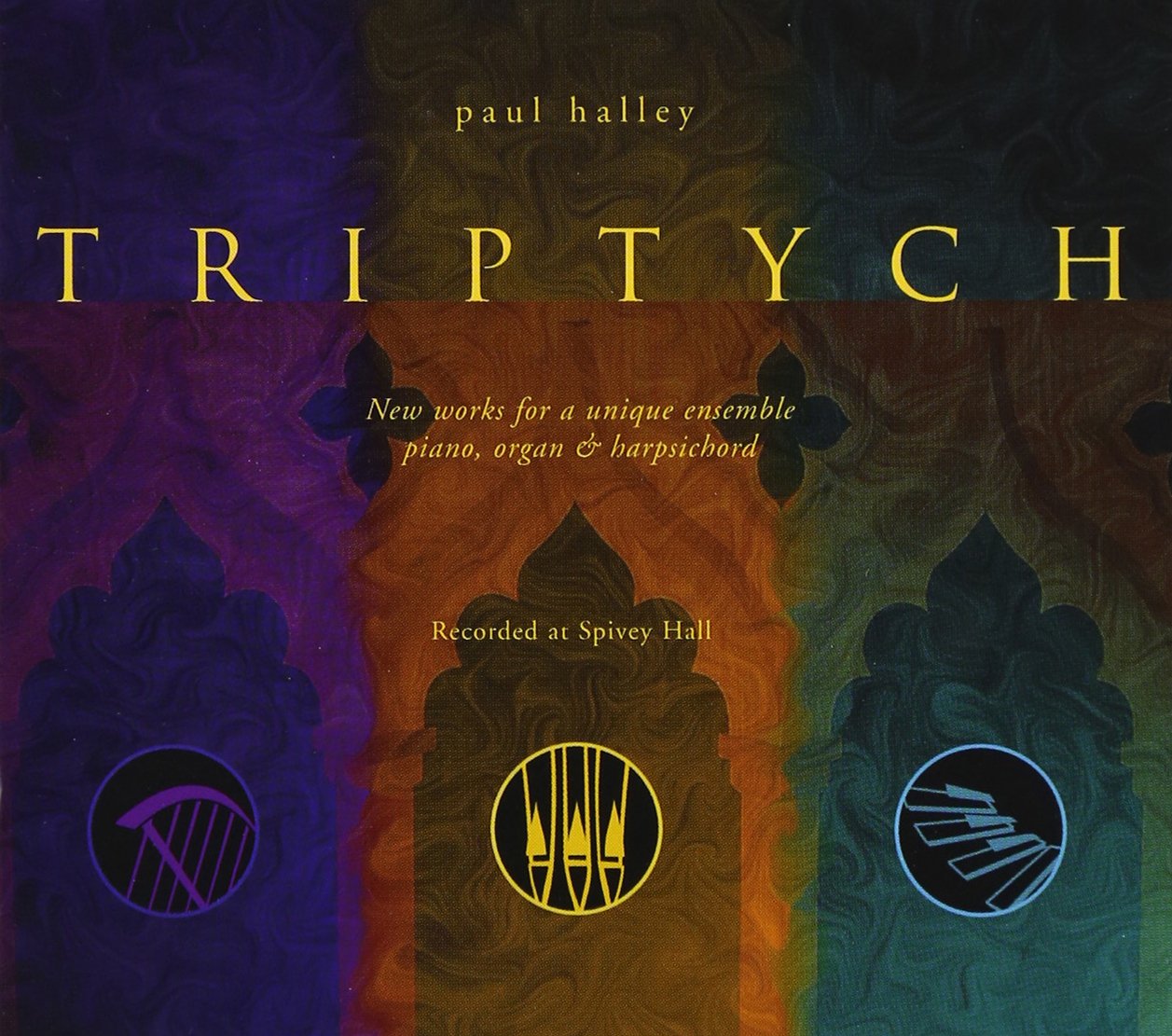 Triptych [Audio CD] Paul Halley and Tom Bates