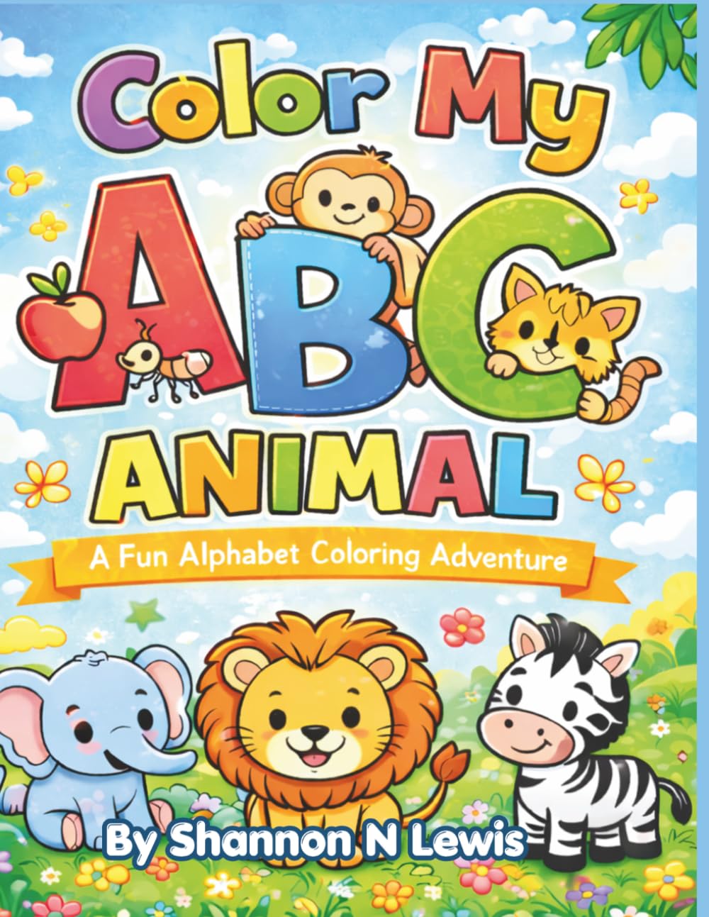 Color My ABC Animal: A Fun Alphabet Coloring Adventure
