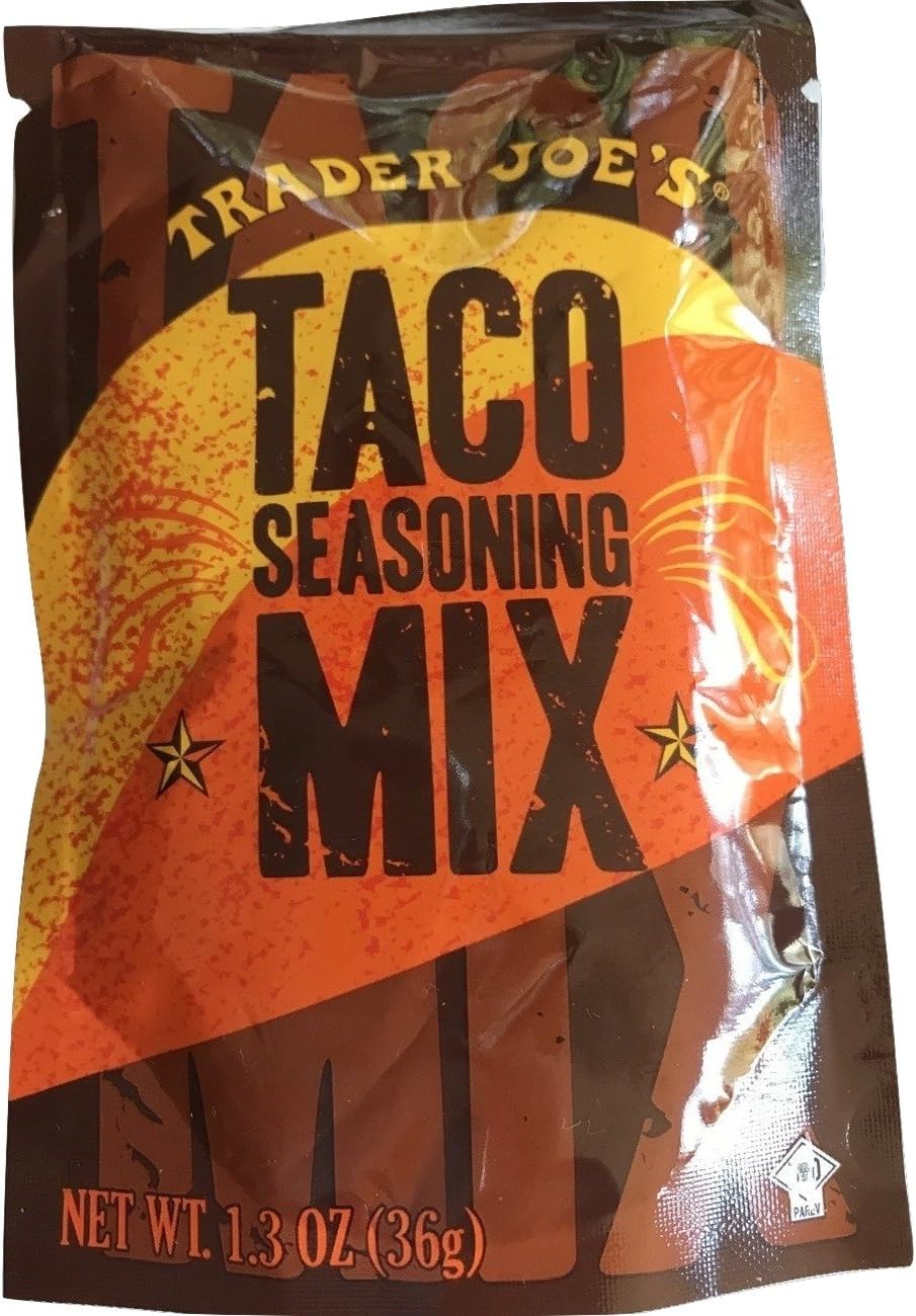 Trader Joe's Taco Seasoning Mix 1.3 Ounce Packet (8 Pack