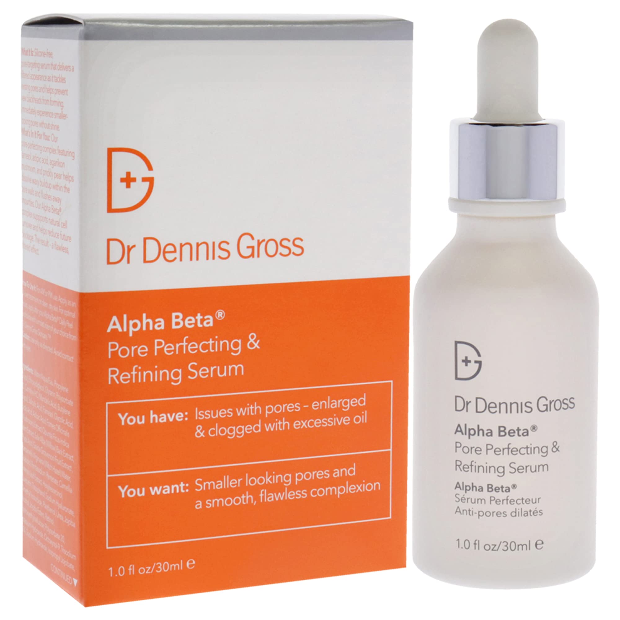 Dr. Dennis Gross Alpha Beta Pore Perfecting Serum For Unisex 1 oz Serum, Clear, 30 ml (Pack of 1) - Image 3