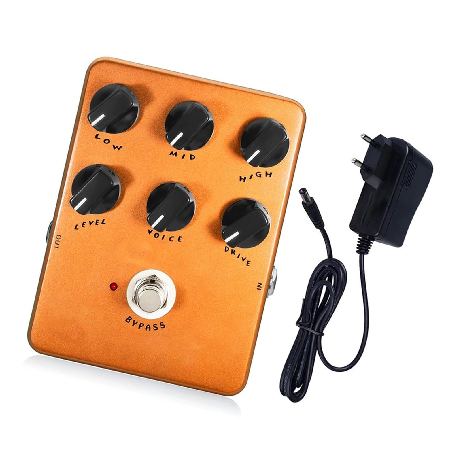 Profesjonalne Akcesoria Tone Overdrive Wzmacniacz Efektów Gitarowych Analogowy Pedał(JF14 2)