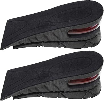 1 Pair Sports Shoe Insoles Height Increase Elevator Inserts Shoe Lifts Inserts Shock Absorbing Height Increase Insoles