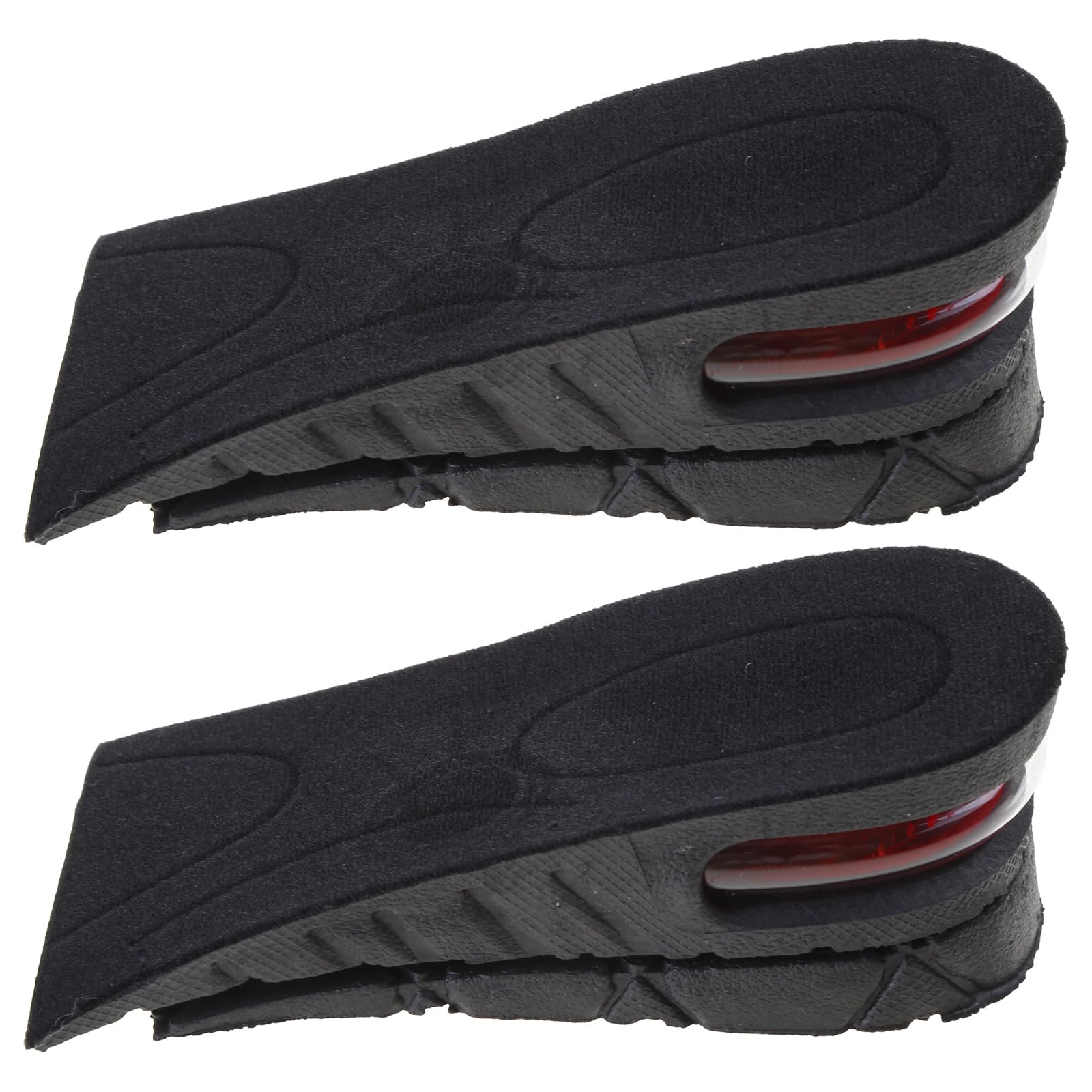 Pjeghbvop 1 Pair Sports Shoe Insoles Height Increase Elevator Inserts Shoe Lifts Inserts Shock Absorbing Height Increase Insoles