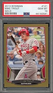 Mike Trout Baseball Card - Graded Gem Mint