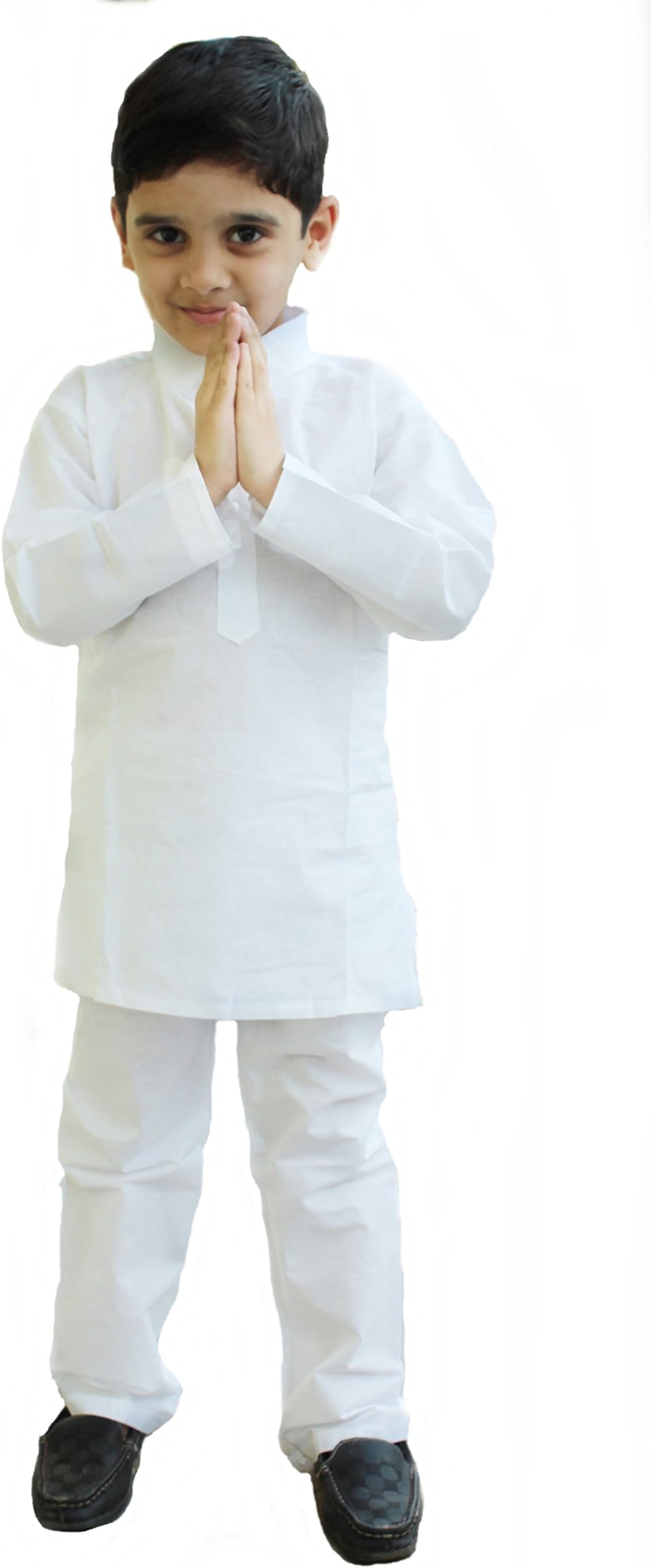 Oner Kashvi Boys Khadi Cotton Kurta pyjama_ Boys dresses