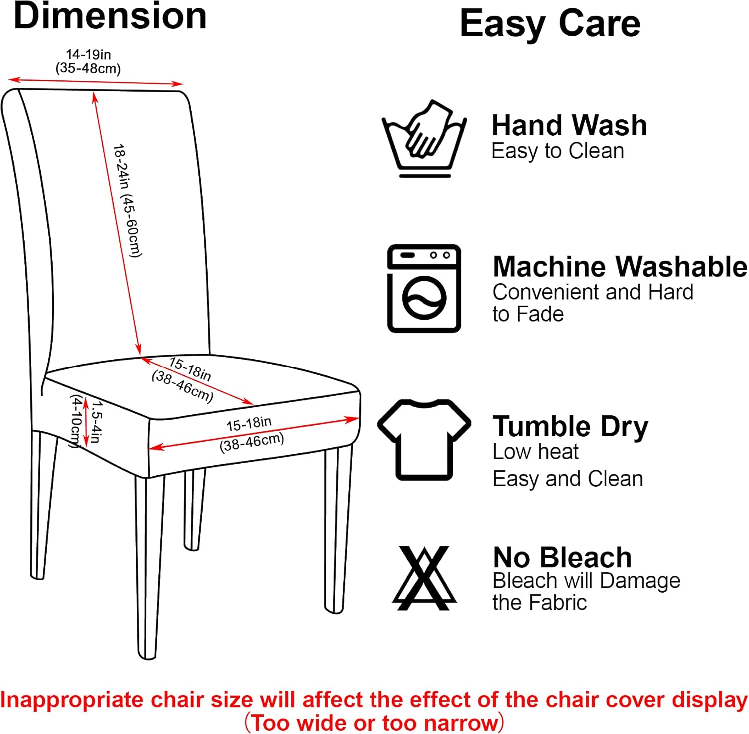 beifivcl Christmas Snowflakes Chair Covers Set of 6, Xmas Dining Chair Back Covers, Xmas Chair Slipcovers Protector Decoration, Removable and Washable, Xmas Kitchen Decor/Restaurant Party Home Decor