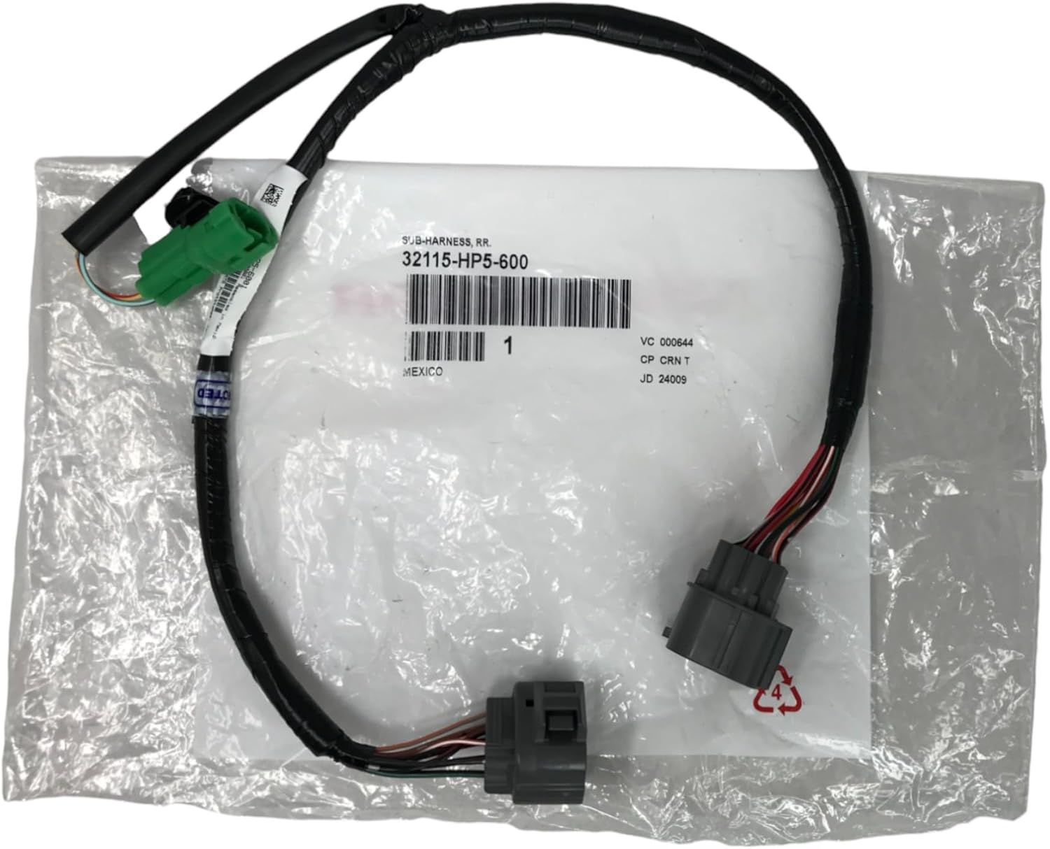 Cyclemax One Pack compatible with Honda Sub Harness RR. TRX420 Rancher 2007-14 32115-HP5-600 Contains One 32115-HP5-600 and a Funnel