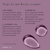 Vista 9 de MEDIX Juego de Cuidado de la Piel Anti-Envejecimiento de 3 Piezas Crema Corporal con Retinol + Limpiador Espumoso Exfoliante con Ácido Glicólico