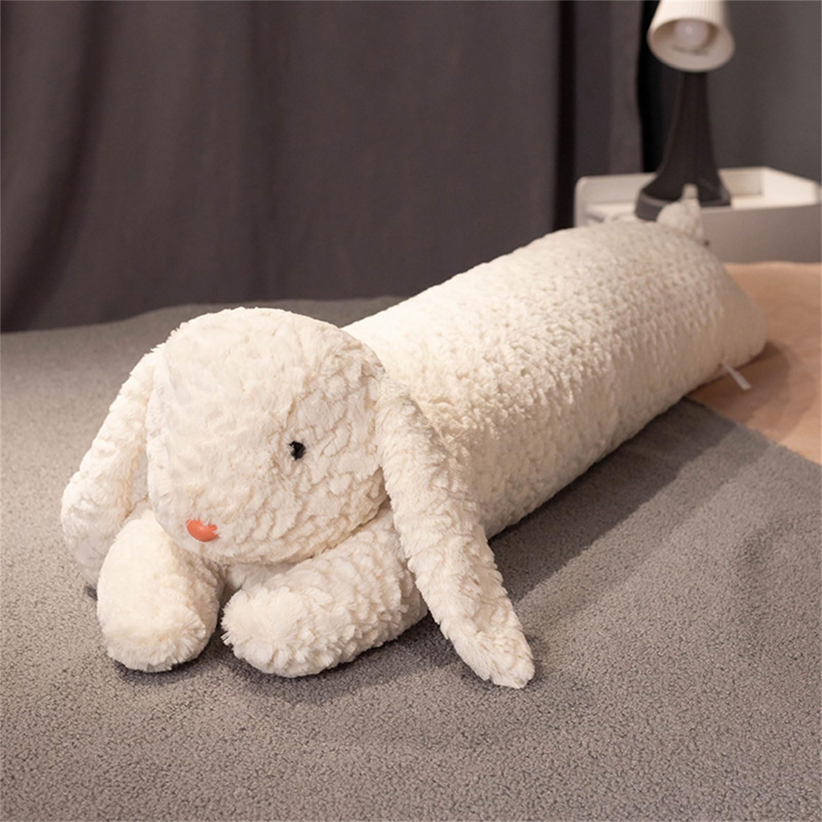 Bonita almohada larga funcional con forma de animal con diseño de dibujos animados para niños y adultos, almohada de regalo de cumpleaños para mujeres