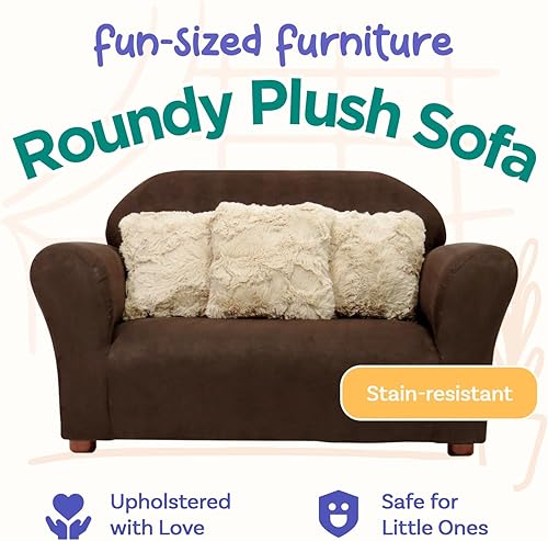 Miniatura 3 de Keet - Sofá infantil de peluche con almohadas decorativas