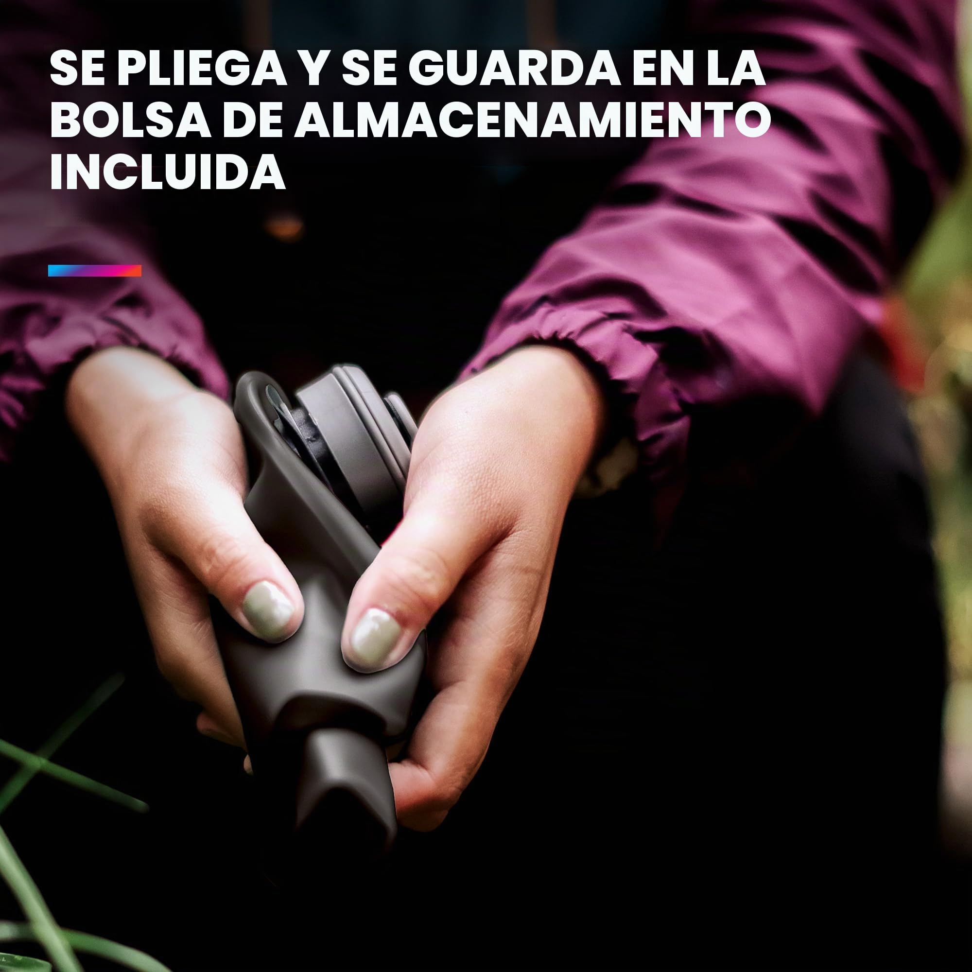 Hydrapak Seeker - Bolsa de Agua Plegable (10 L), sin BPA ni PVC, Color Gris