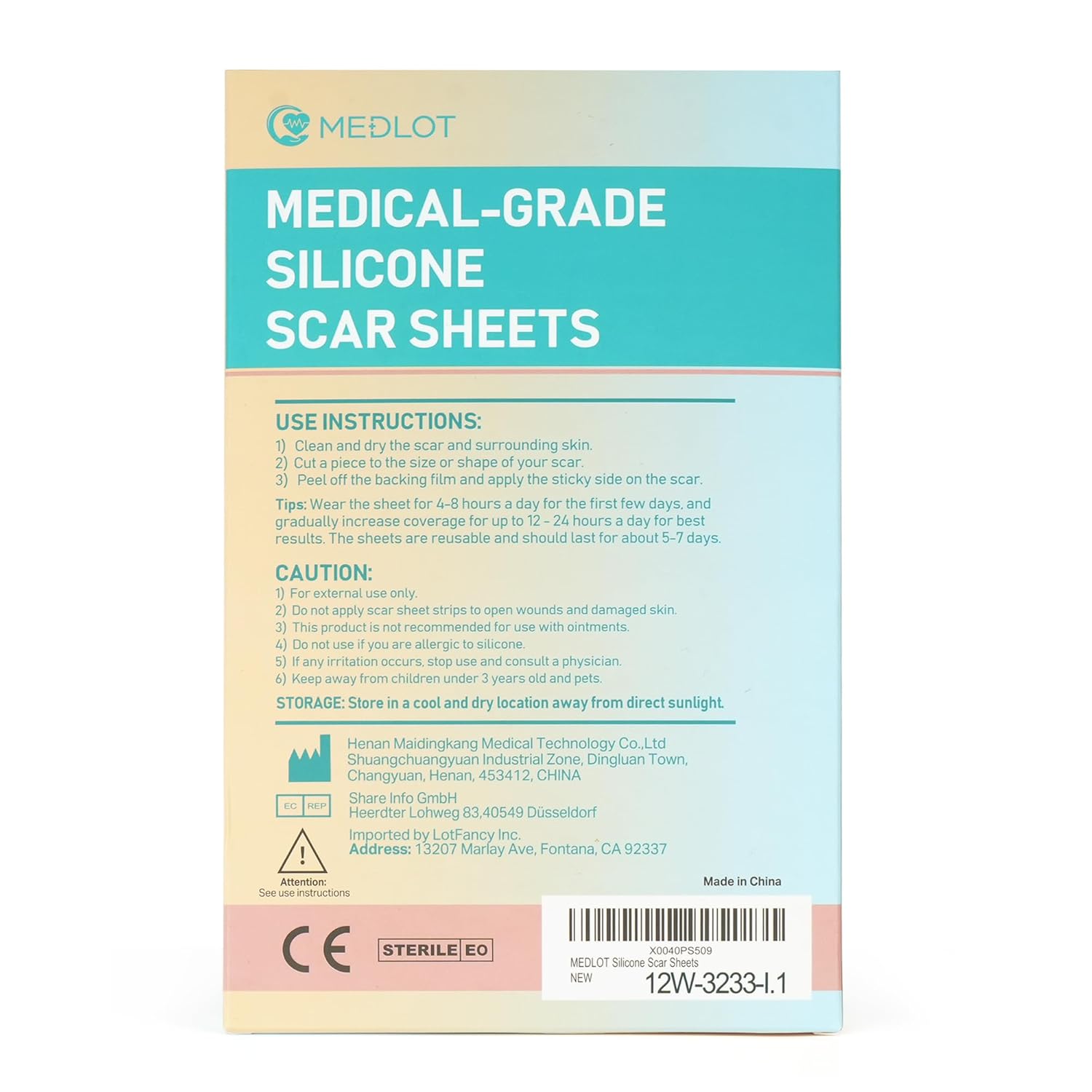 Silicone Scar Sheets, Large 10Pcs 4” x 7” Each, Medical Silicone Tape for Scar Treatment, Scar Patches for C-Section, Keloid Bump, Stretch Marks, Burn, Acne, Surgical Scar Removal - Image 9