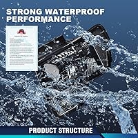 Vista 5 de PIT66 Conjunto de faros delanteros compatible con Ford F150 2009 2010 2012 2013 2014 solo compatible con modelos halógenos de fábrica, faros