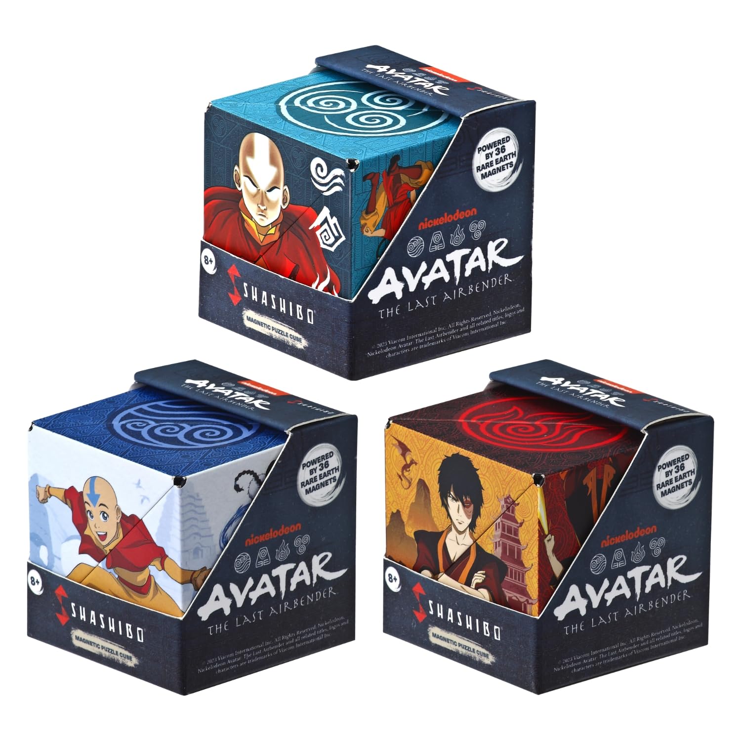 SHASHIBO Bundle of 3 - Avatar Series - Air, Water and Fire