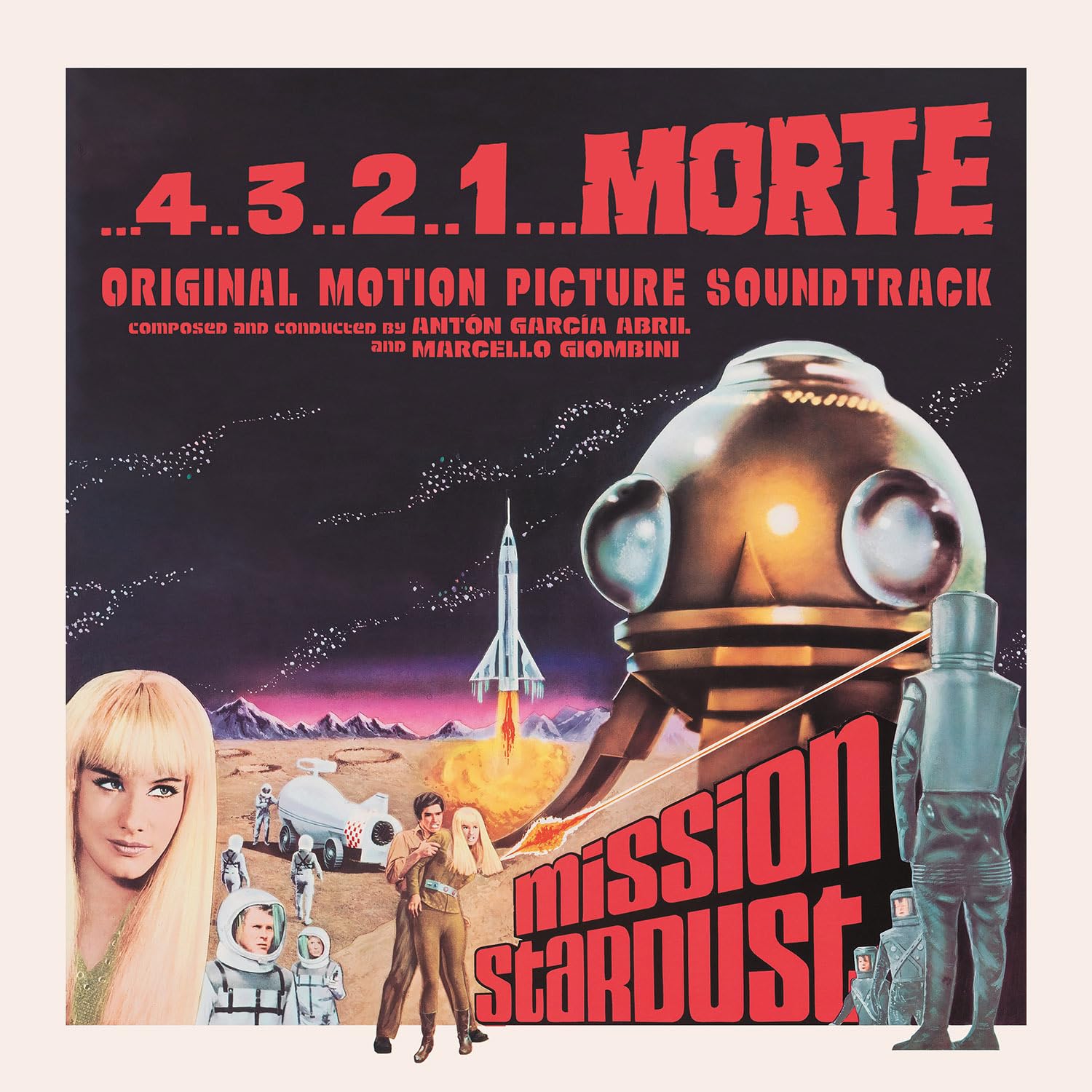OST 4..3..2..1…Morte LP New 8016158026641