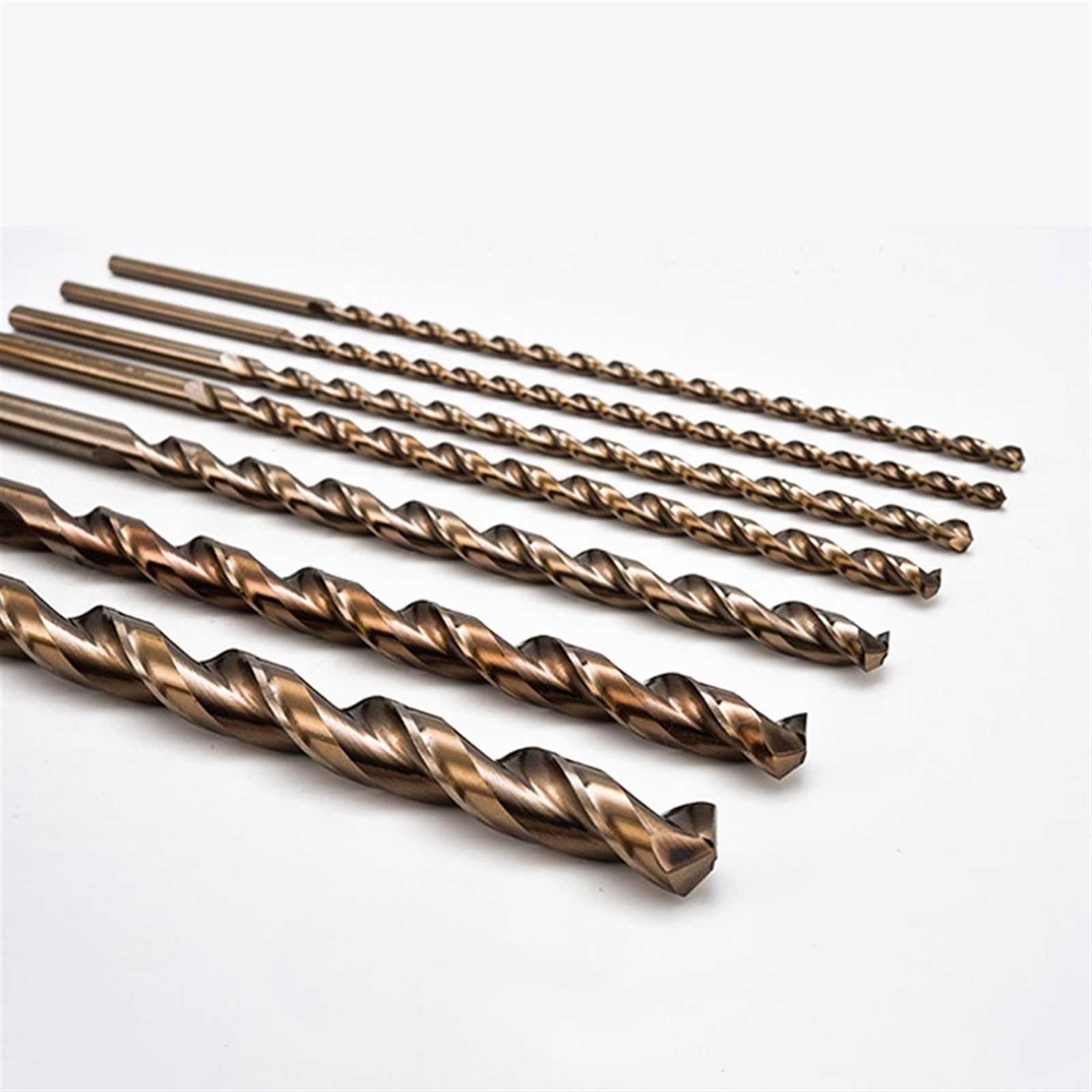 1 pz 4mm-12mmx500mm cobalto punta lunga trapano HSSCO M35 paraboliche foratura profonda for lega di acciaio inossidabile ghisa(8mm 1pc)