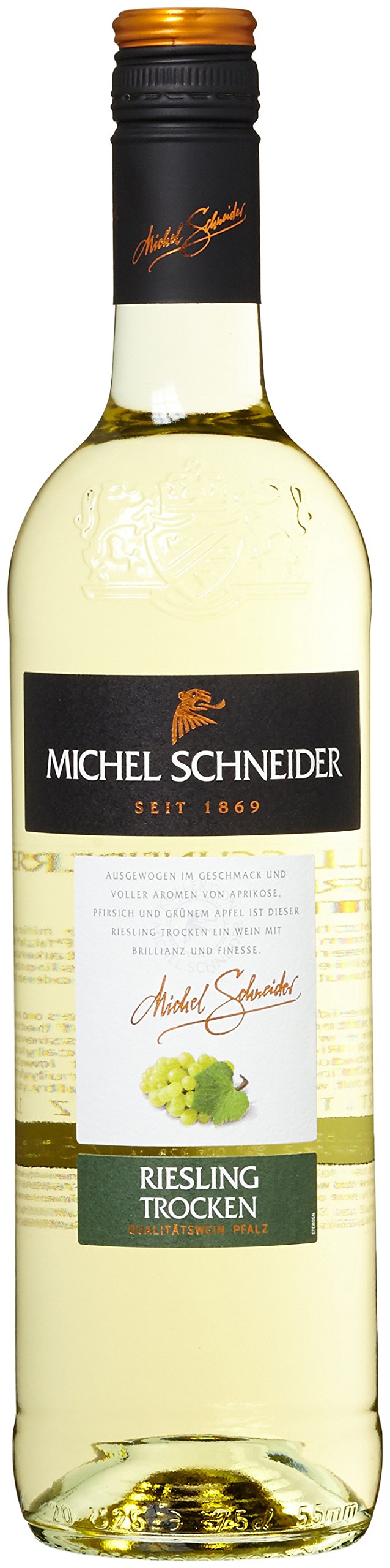 Michel Schneider Riesling Trocken (6 x 0.75 l) (Packung mit 2)
