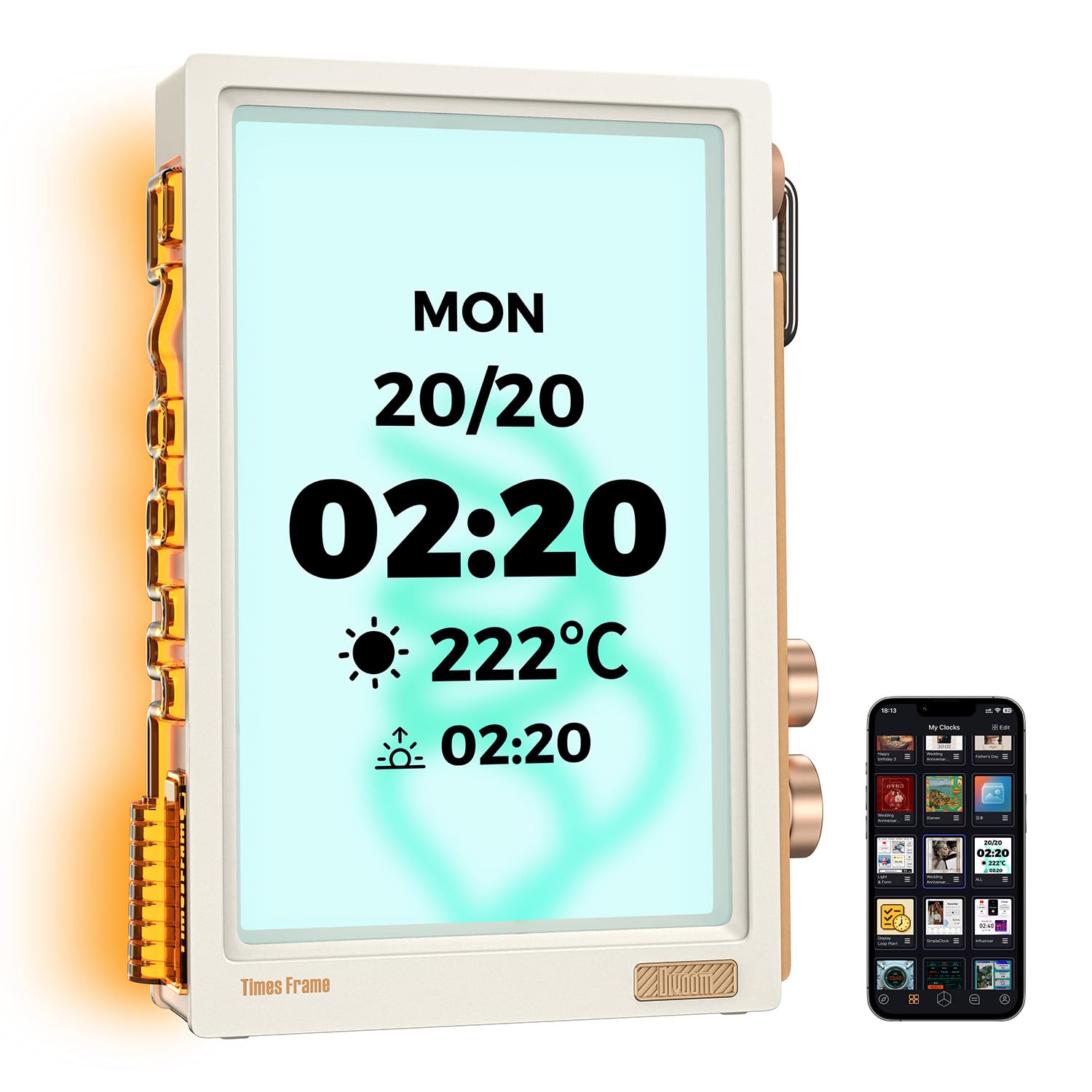 Amazon.com : Divoom Times Frame-10.1