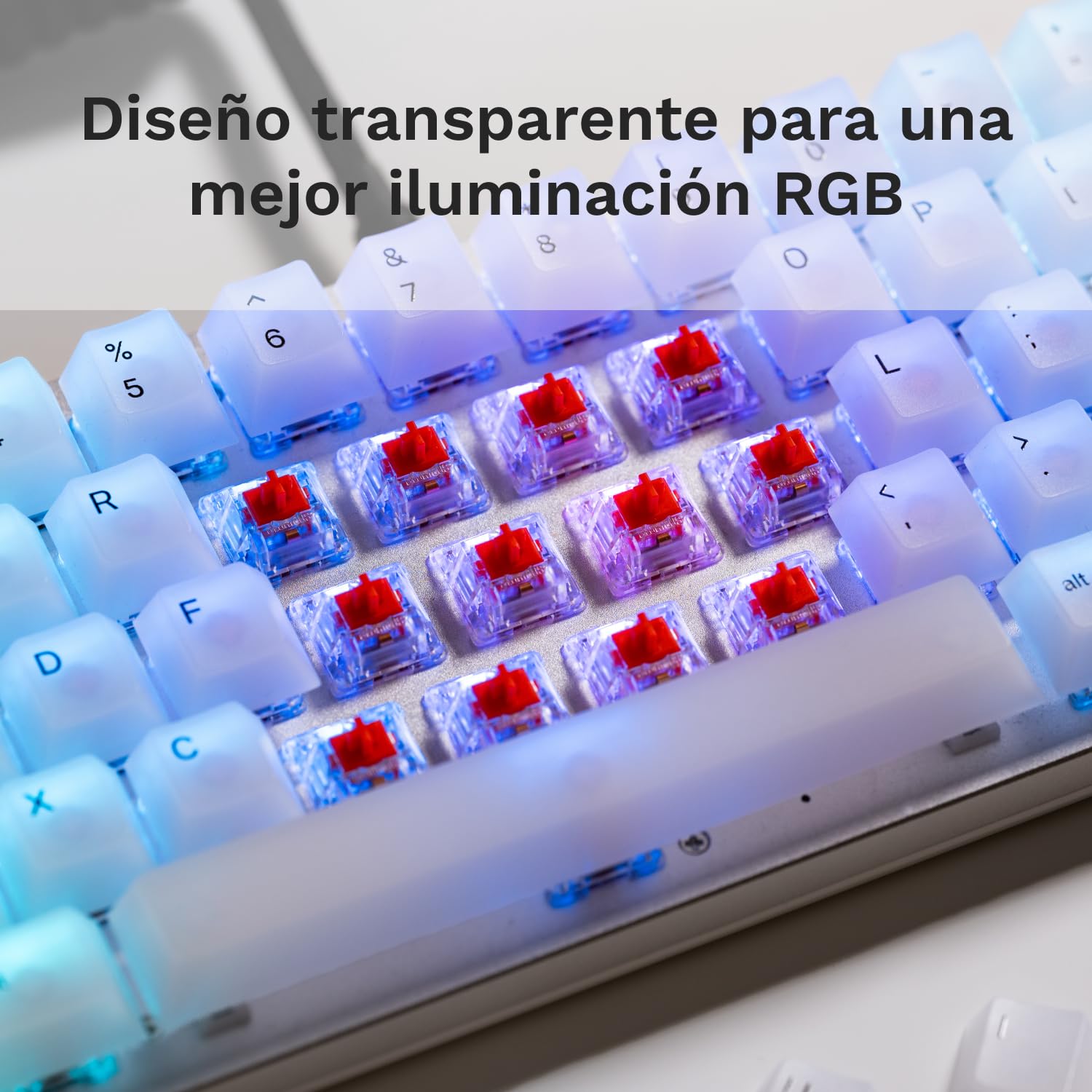 GLORIOUS Switches Fox 110 Pzs para Teclado Mecánico Lineales 3 Pines