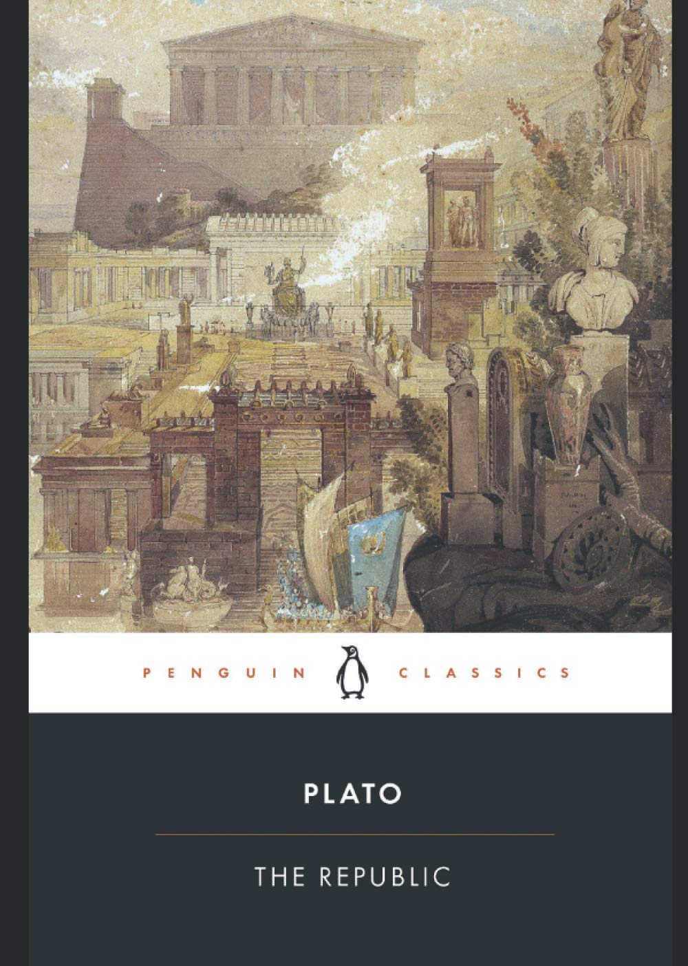 The Republic of Plato: The Ten Books - Complete and Unabridged (Classics of Greek Philosophy) (illustrated)