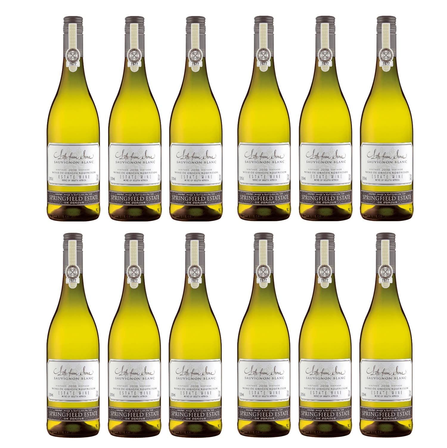 Life from Stone Sauvignon Blanc Weißwein Wein trocken Südafrika I FeinWert Paket (12 x 0,75l)