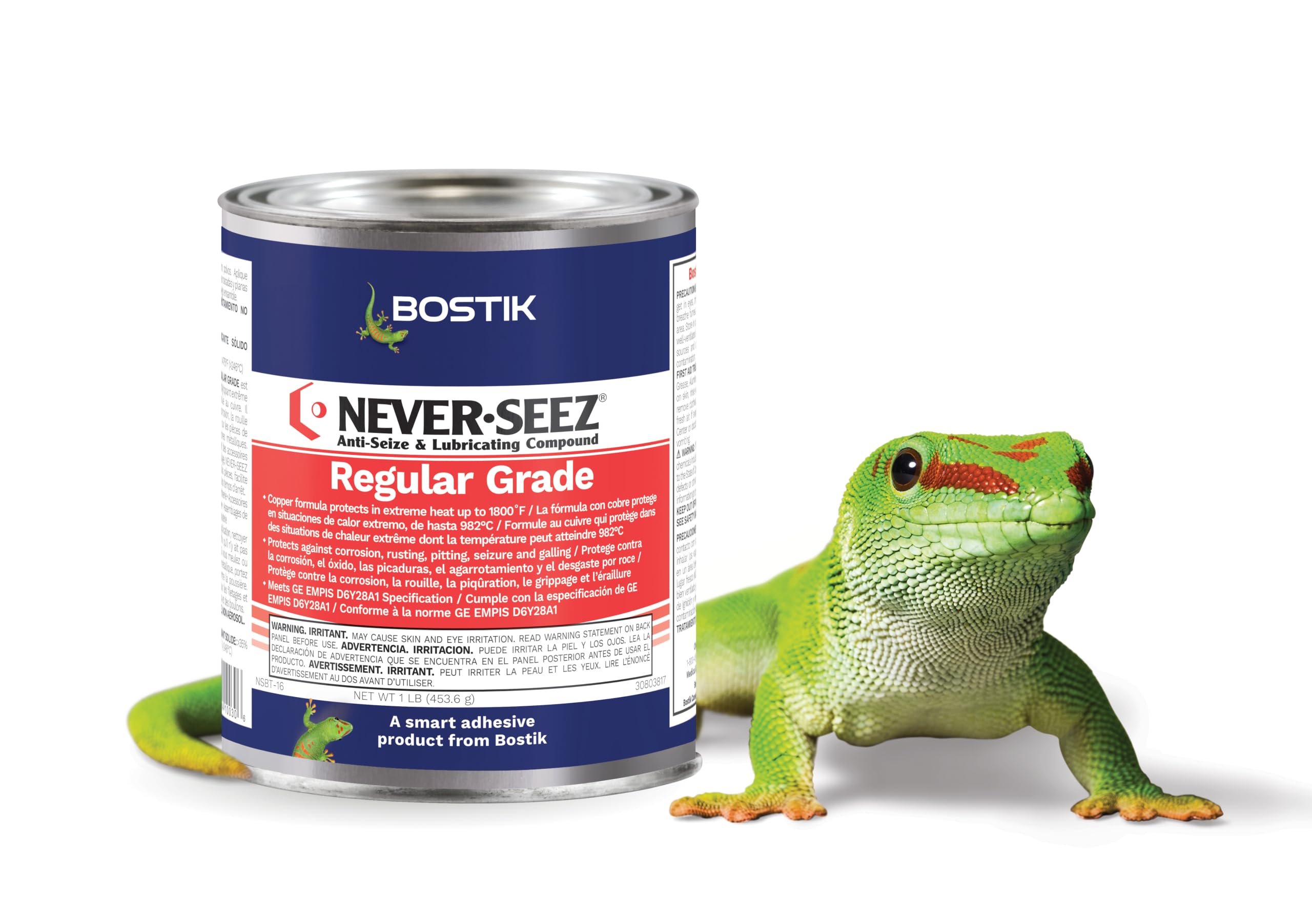 Never-Seez Regular Grade 16 oz (1 lb) Flat-Top Can Anti-Seize