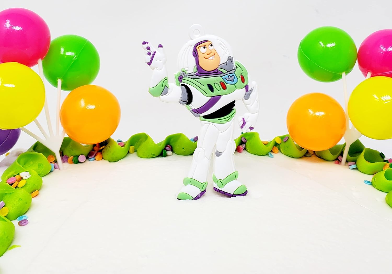 Buzz Lightyear – Juego de decoración para pastel de cumpleaños de