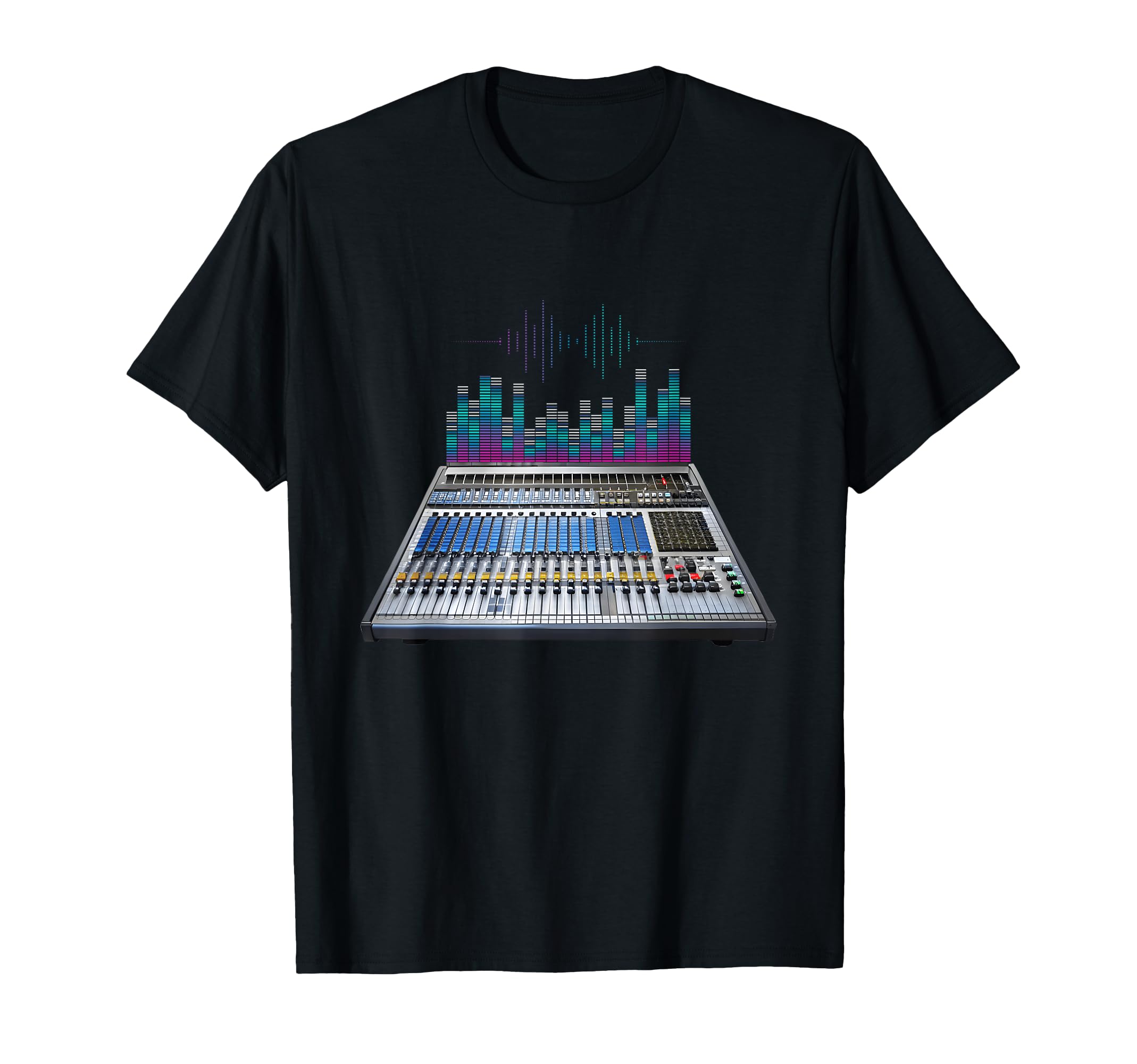 Sound Audio Engineer Mixing Board Music CreatorProducer T-Shirt