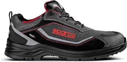 Sparco - Indy ESD S1PS SR FO LG - Safety Shoes for Men and Women - Non-slip and Resistant Work Shoes - Safety Footwear Suitable for All Working Conditions