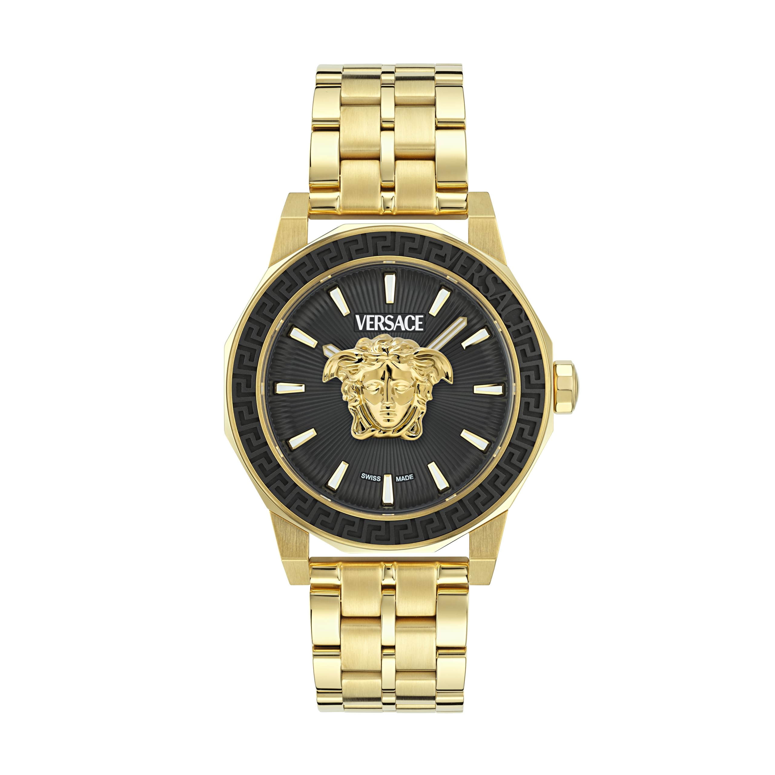Versace Men's Analogue Swiss Quartz Watch with Stainless Steel Strap VE9I00424
