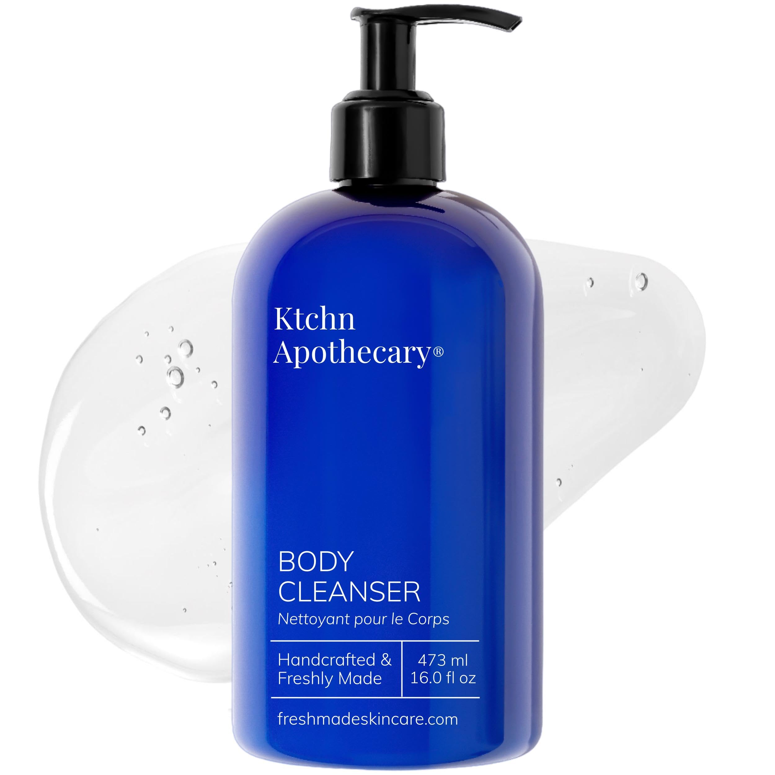 Natural Body Wash | Cleanse, Hydrate, Soften | Sulfate-Free Foaming Lather | Deep yet Gentle, Non-Drying Shower Gel | Handcrafted in Small Batches | All Skin Types incl. Sensitive Skin | Men & Women