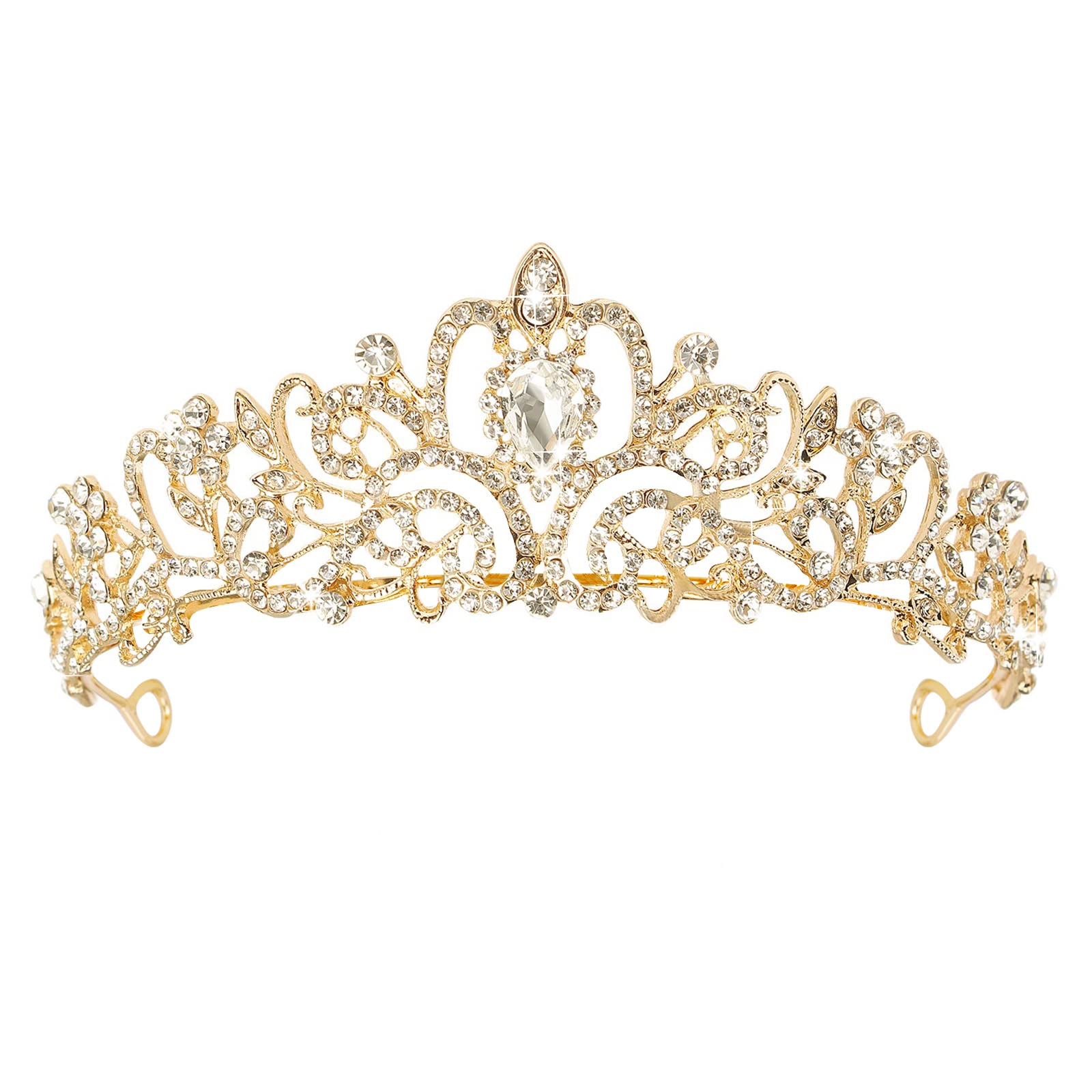 CIEHER Tiara Crowns for Women Girls Princess Crown Tiaras for Women Tiaras for Girls Bridal Wedding Prom Quinceanera Birthday Crown