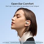 Monster Écouteurs sans fil Open Ear AC311, Écouteurs Bluetooth 5.4 ouverts, Jusqu'à 30 heures de lecture, Écouteurs stéréo avec son stéréo, Contrôle tactile et résistants à l'eau IPX5