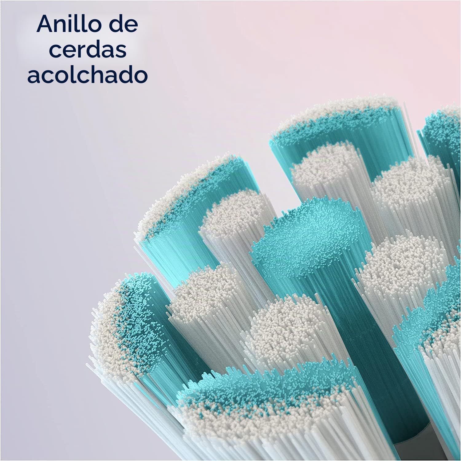 Oral-B iO Lot de 6 brossettes de nettoyage douces pour brosse à dents électrique, nettoyage Doux Des dents, brosse à dents Oral-B
