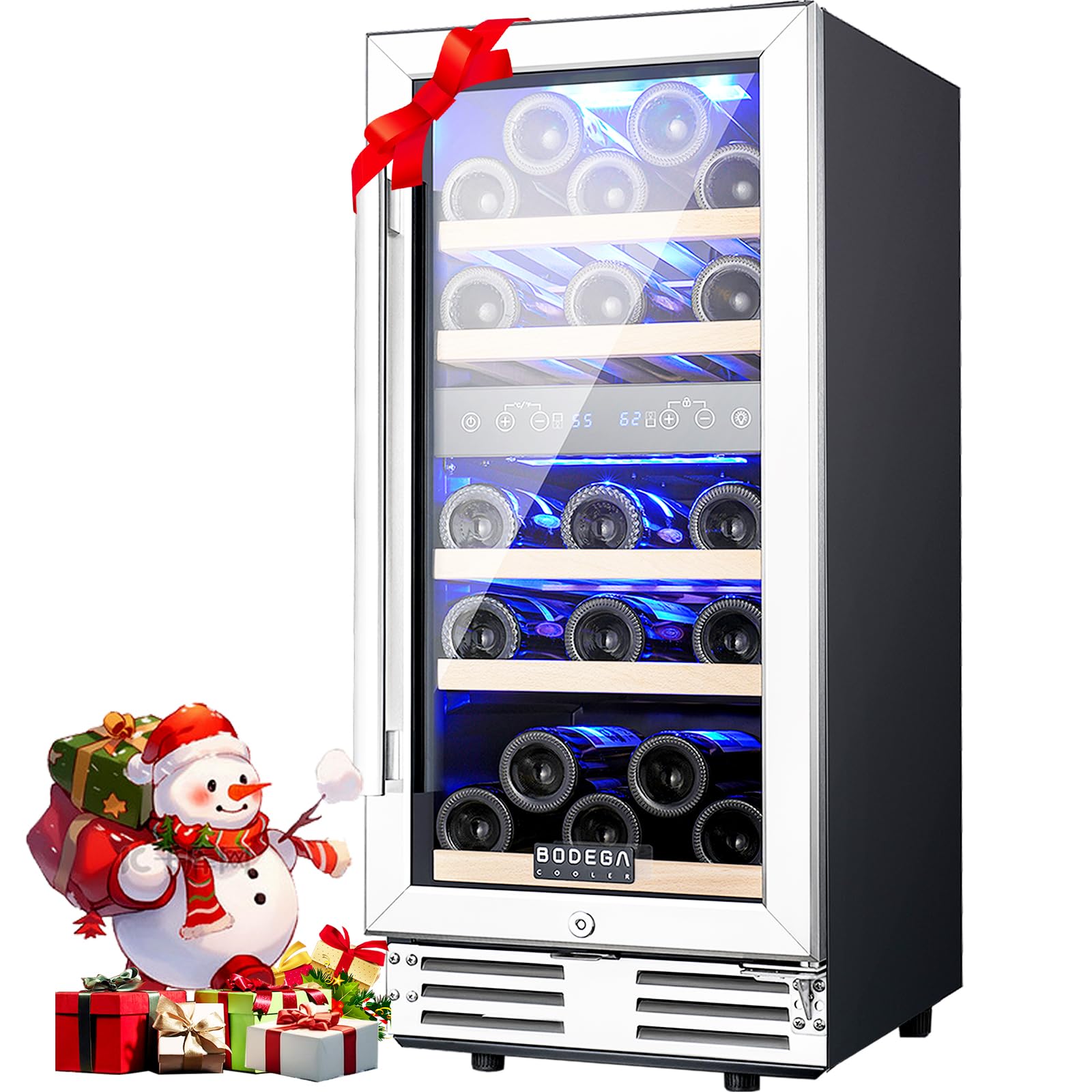 BODEGA UL-CWC-90B 3.2 cu ft Wine Cooler Black